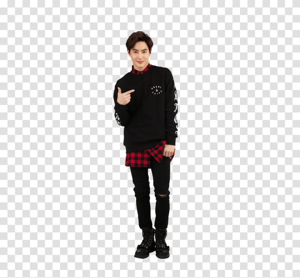 Exo Secret Photo Suho, Apparel, Sleeve, Person Transparent Png