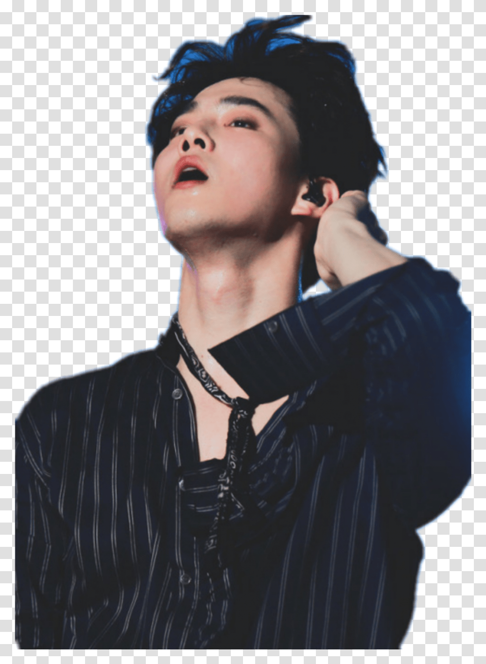 Exo Suho Kpop Suho Exo Sticker Malak Exo Stickers, Person, Face, Skin, Portrait Transparent Png