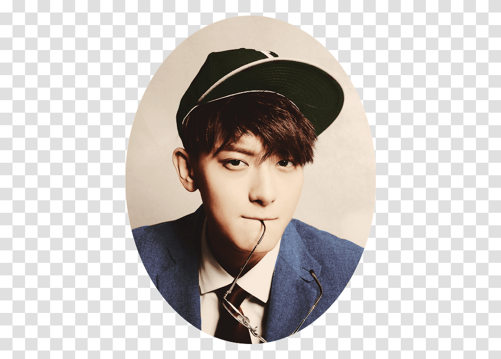 Exo Xoxo Tao, Face, Person, Hat Transparent Png