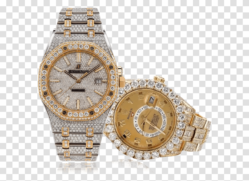 Exotic Diamonds For Women, Wristwatch, Clock Tower, Architecture, Building Transparent Png