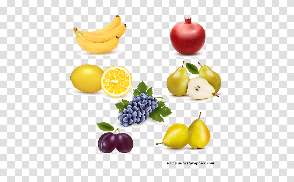 Exotic Natural Fruits Clipart With Background Seedless Fruit, Plant, Food, Grapes, Citrus Fruit Transparent Png