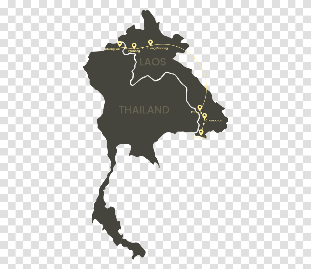Exotic Thailand In Asean Map, Nature, Outdoors, Water, Shoreline Transparent Png