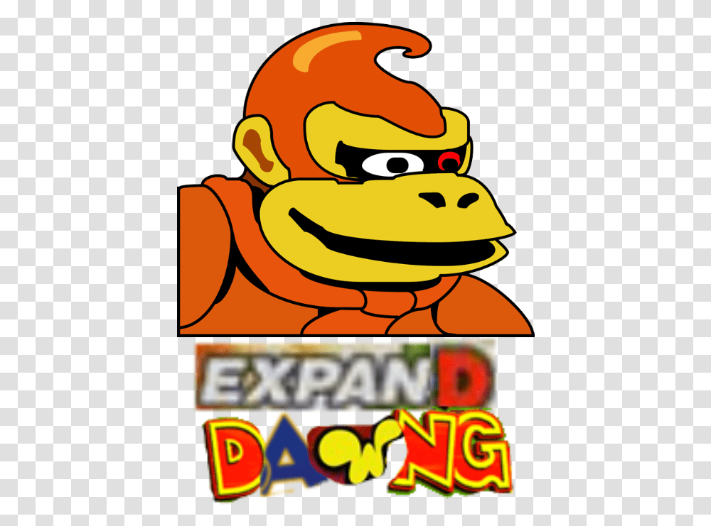 Expan 0 Donkey Kong 64 Donkey Kong Country Super Mario, Poster, Advertisement, Pac Man, Animal Transparent Png