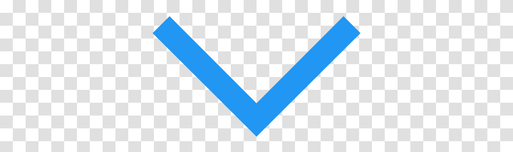 Expand Icon Arrow Down Blue, Logo, Symbol, Trademark, Text Transparent Png