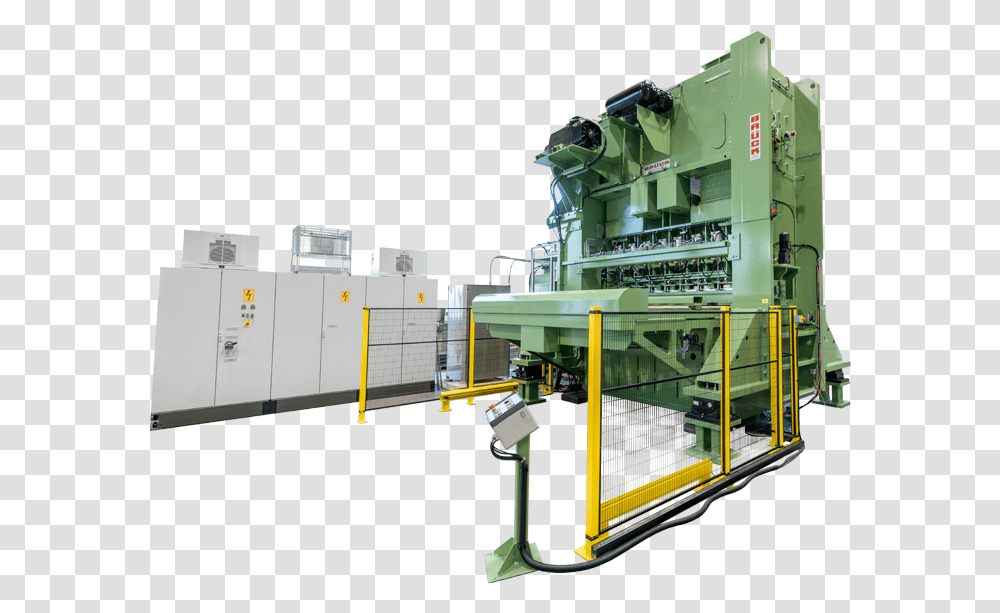 Expanded Metal Machine 350 Tons Press ForceTitle, Building, Factory, Truck, Vehicle Transparent Png