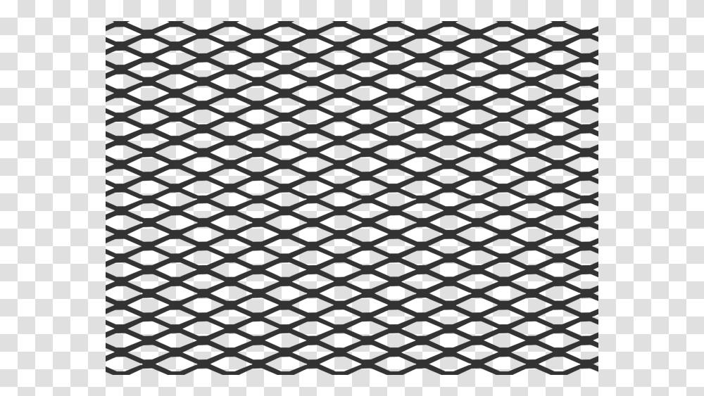 Expanded Metal Mesh, Rug, Pattern, Texture, Gray Transparent Png