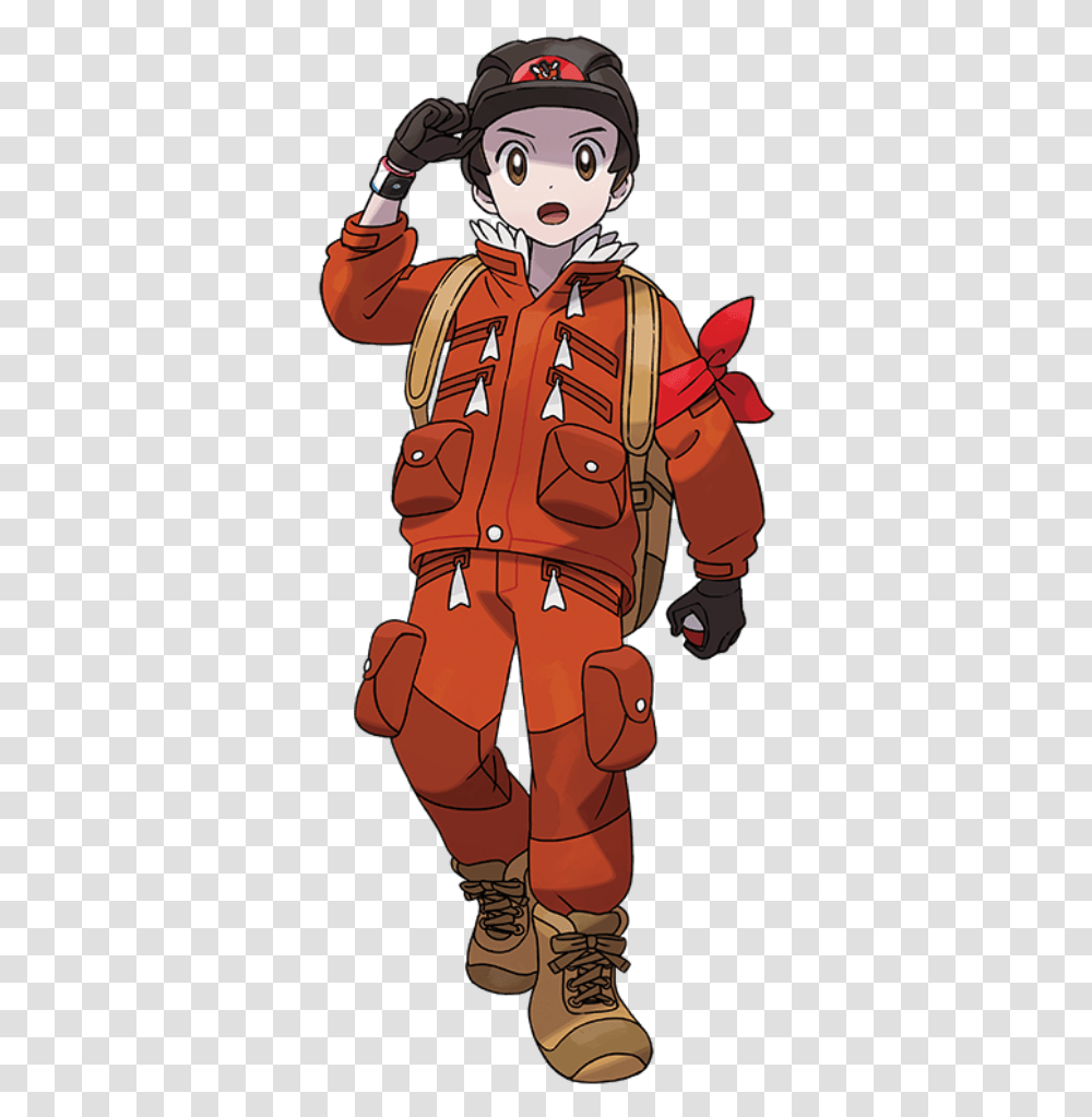 Expansion Pass Ct Male Pokemon Sword And Shield Dlc Outfit, Person, Costume, Fireman Transparent Png