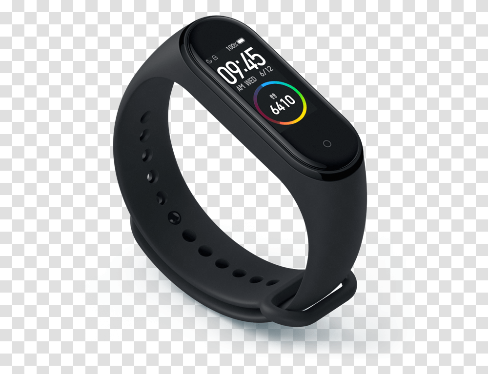 Expected Price Of Xiaomi Mi Band 4 Will Be Under Rs Xiaomi Mi Band, Helmet, Apparel, Tape Transparent Png