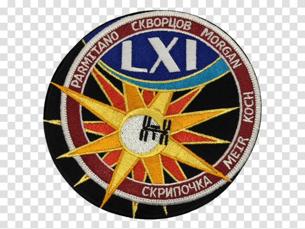 Expedition 61 Space Patches, Logo, Trademark, Rug Transparent Png