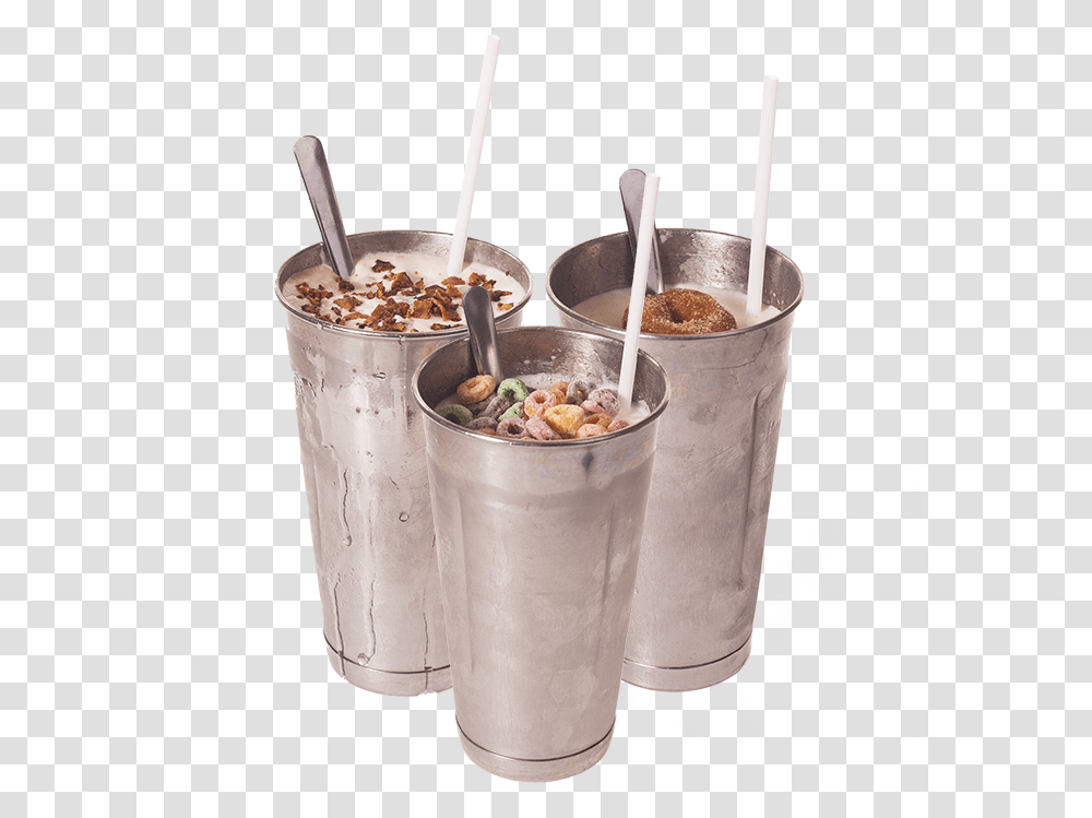 Experiment With Milkshake Toppings From Bacon To Cereal Soda Jerks Milkshakes, Dessert, Food, Cream, Creme Transparent Png