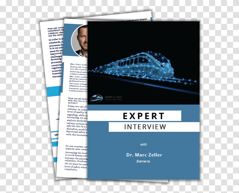 Expert Interview With Marc Zeller From Siemens On Functional Online Advertising, Poster, Advertisement, Flyer, Paper Transparent Png