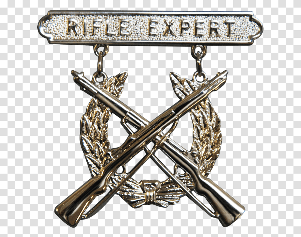 Expert Shooter Badge Usmc Purple Heart Medal Rifle Expert Badge Usmc, Jewelry, Accessories, Accessory, Brooch Transparent Png