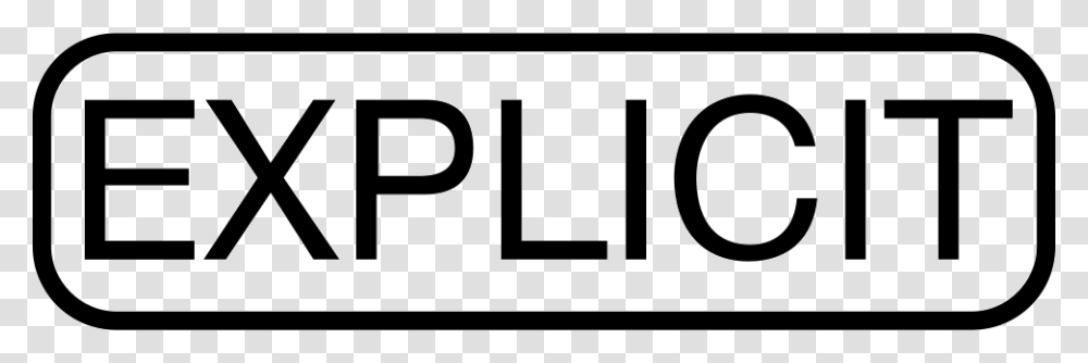 Explicit Icon Free Download, Number, Word Transparent Png