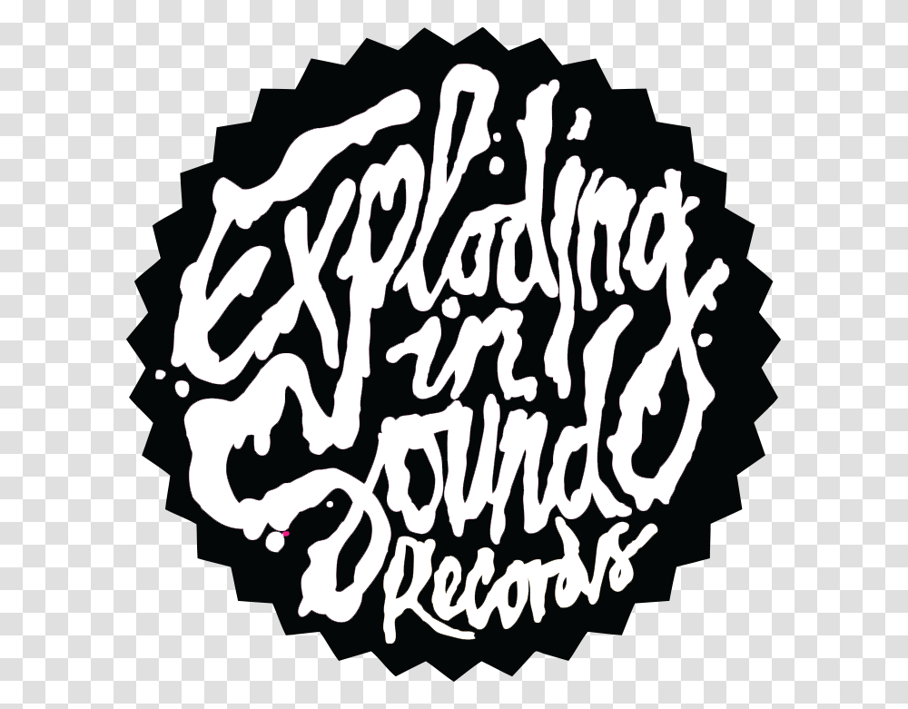 Exploding In Sound Records, Calligraphy, Handwriting Transparent Png