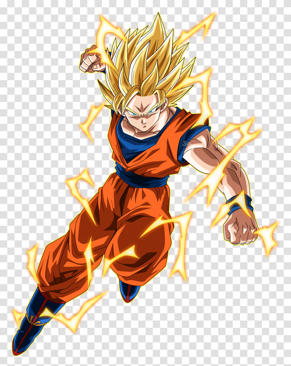 Explore More Images In The Anime Category Dragon Ball Z Goku Ssj, Person, Human, Comics, Book Transparent Png