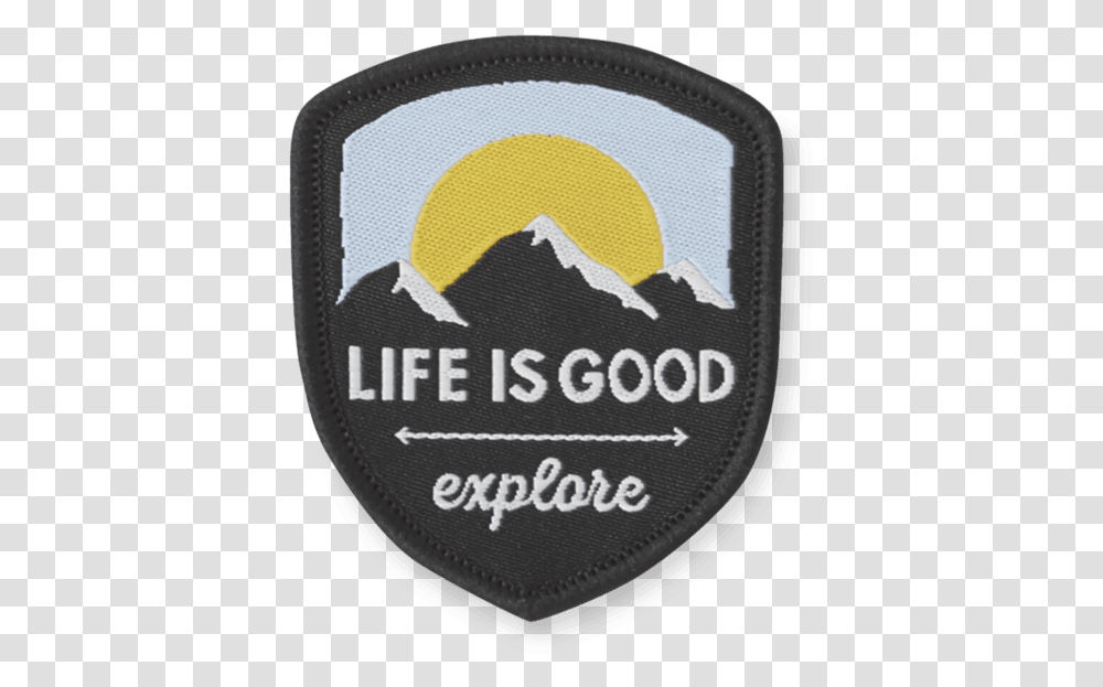 Explore More Positive Patch Label, Logo, Trademark, Badge Transparent Png