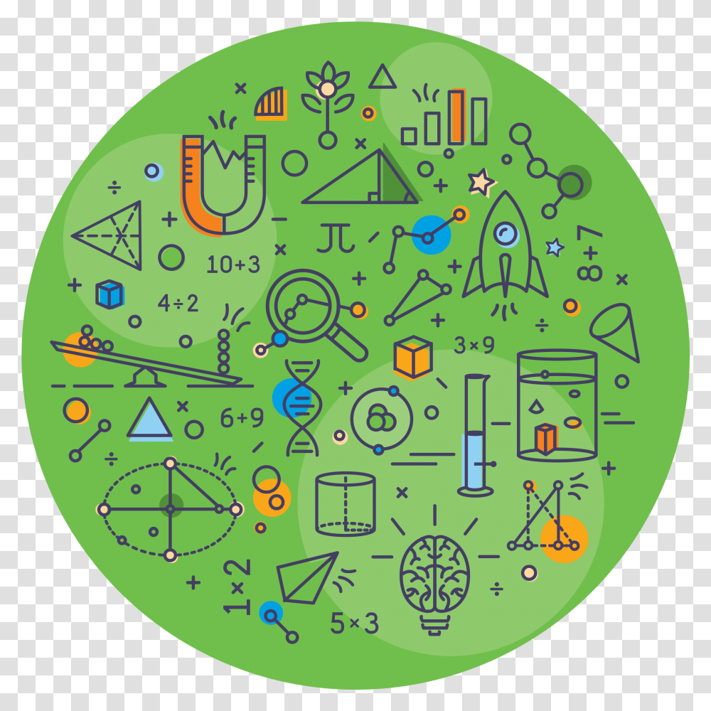 Explorelearning Webinar Series Dot, Rug, Text, Diagram, Symbol Transparent Png