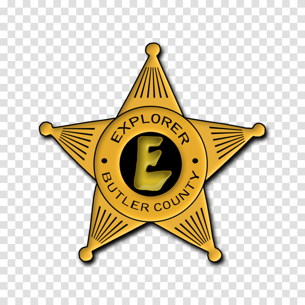 Explorer Posts And Butler County Sheriffs Office, Logo, Trademark, Badge Transparent Png
