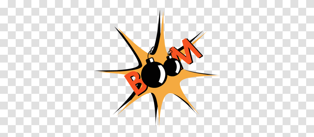 Explosion Clipart Boom, Star Symbol, Airplane, Aircraft Transparent Png