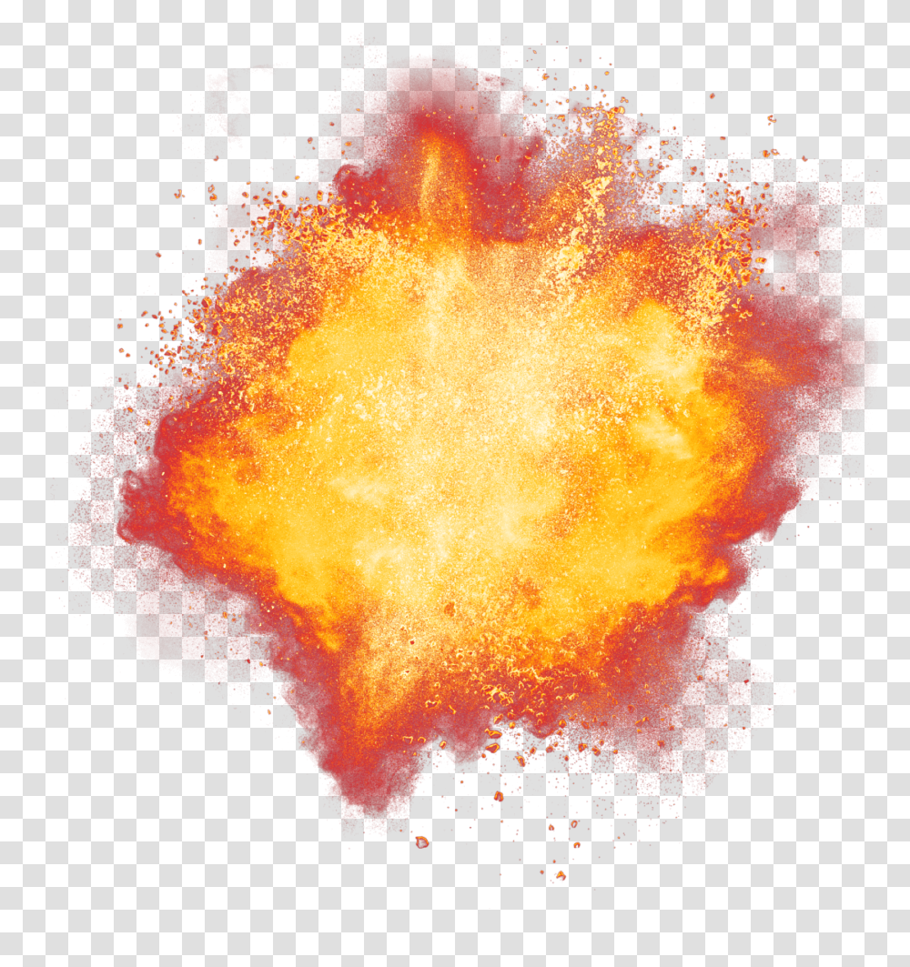 Explosion Download Explosion, Fire, Bonfire, Flame, Mountain Transparent Png