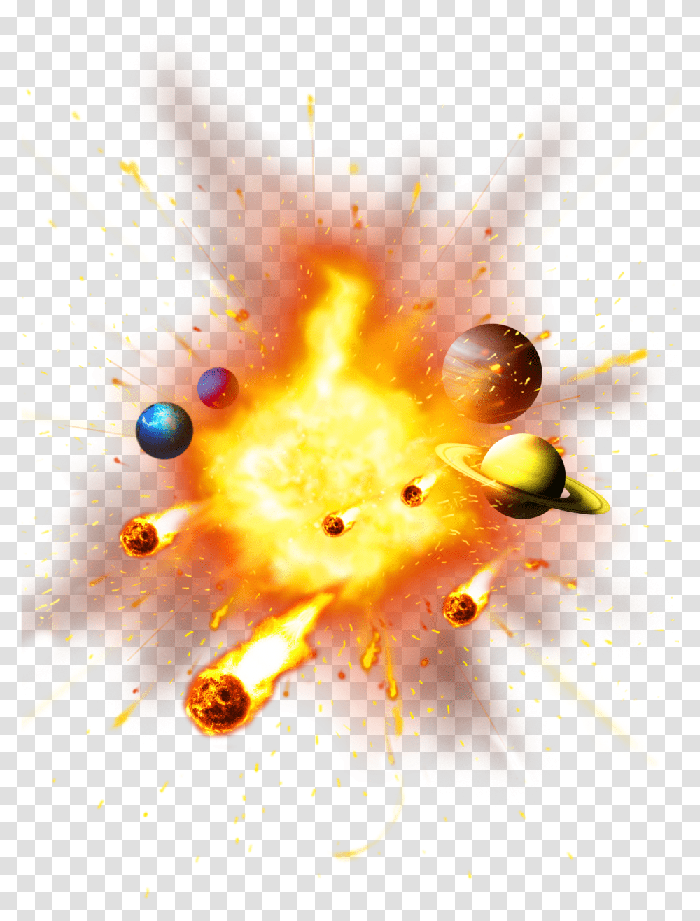 Explosion Exploding Booom Space Galaxy Bomb Blast, Ornament, Pattern, Fractal, Bonfire Transparent Png