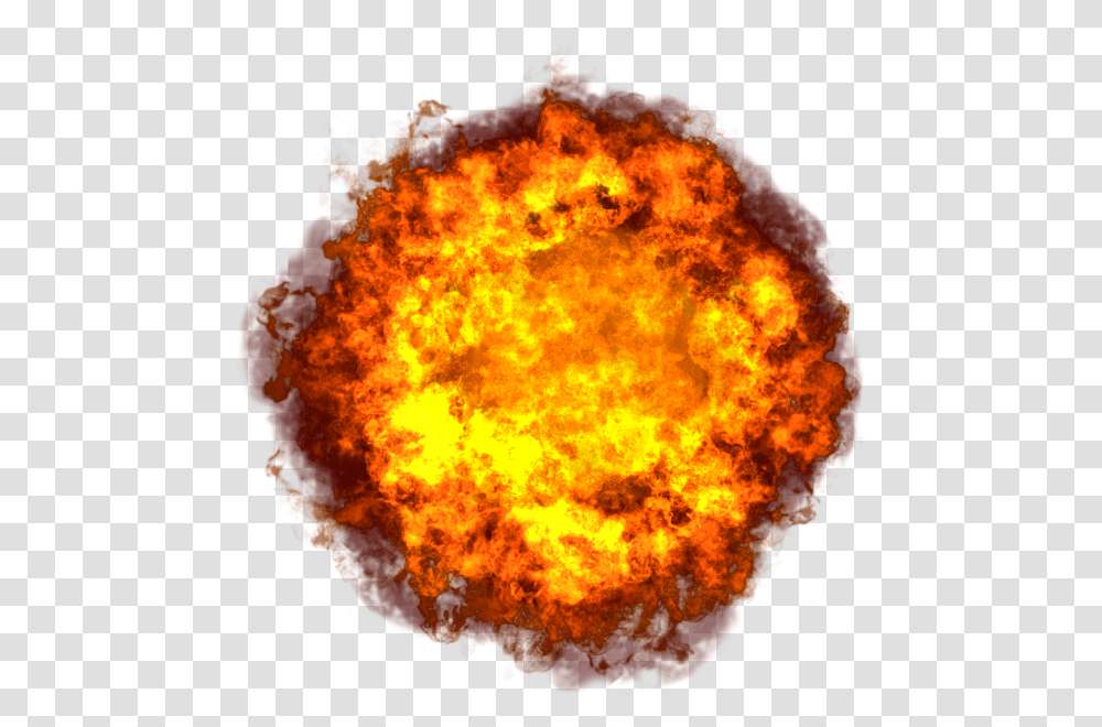 Explosion Fire Ball Gif, Mountain, Outdoors, Nature, Bonfire Transparent Png