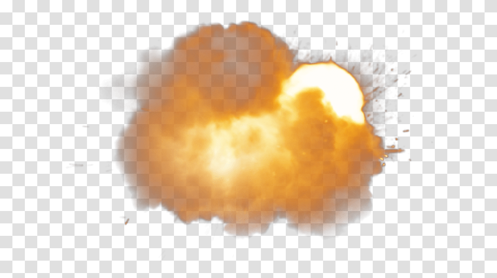 Explosion Fire Yellow Ftestickers Flame Smoke, Flare, Light, Launch, Bonfire Transparent Png