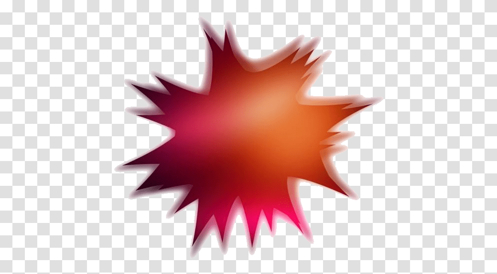 Explosion Hd Image With Background Small Bomb Explosion Cartoon, Leaf, Plant, Tree, Maple Leaf Transparent Png