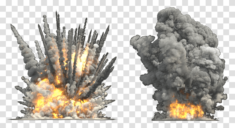 Explosion Images Bomb Blast Smoke, Transportation, Vehicle, Fire, Rocket Transparent Png