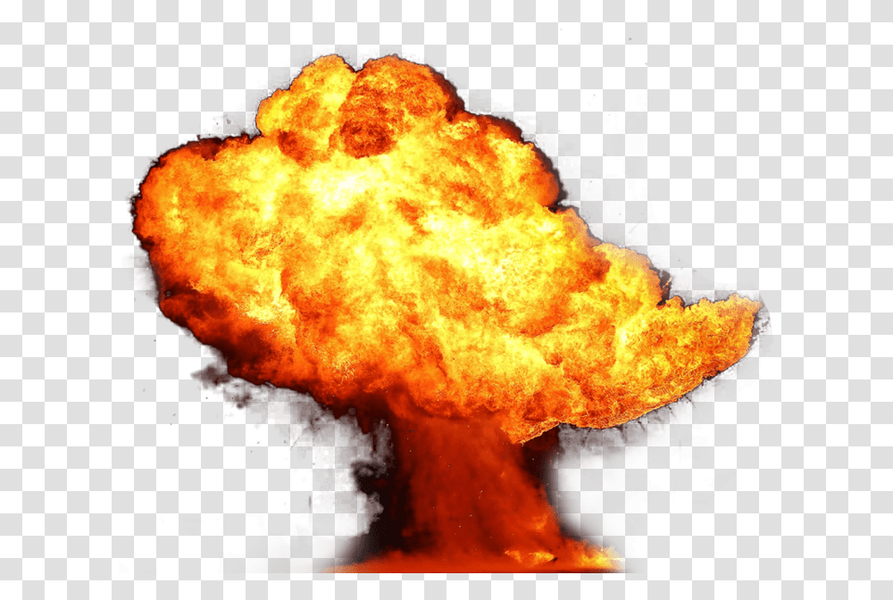 Explosion, Mountain, Outdoors, Nature, Fire Transparent Png