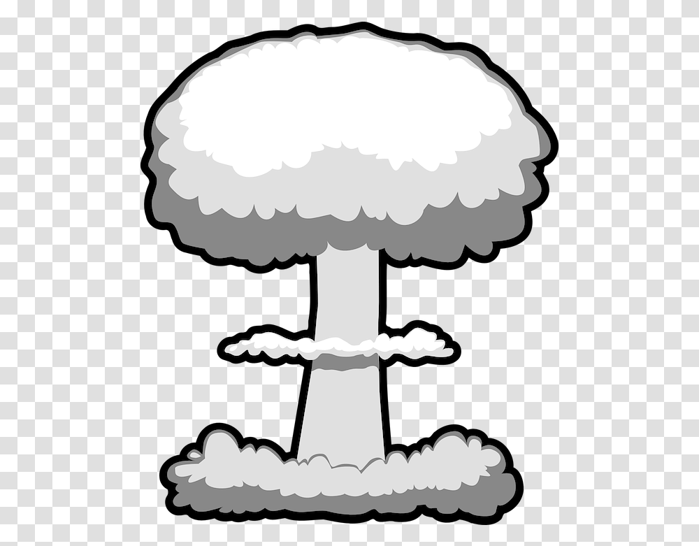 Explosion Nuclear Blast Mushroom Cloud Clipart, Lamp, Plant, Agaric, Fungus Transparent Png