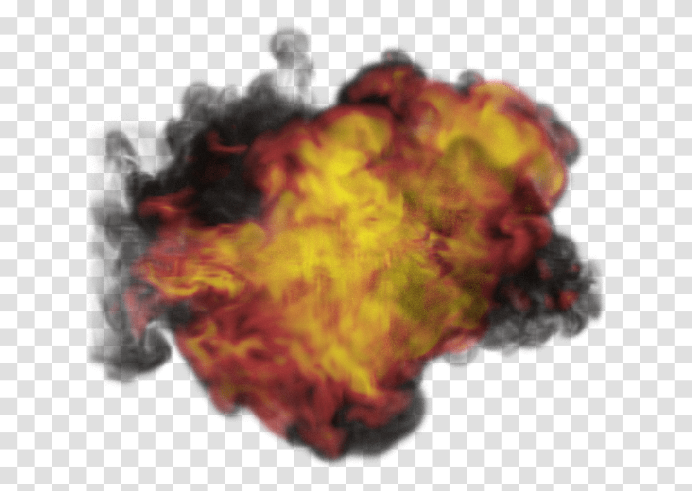 Explosion Render, Fire, Flame, Nature, Outdoors Transparent Png