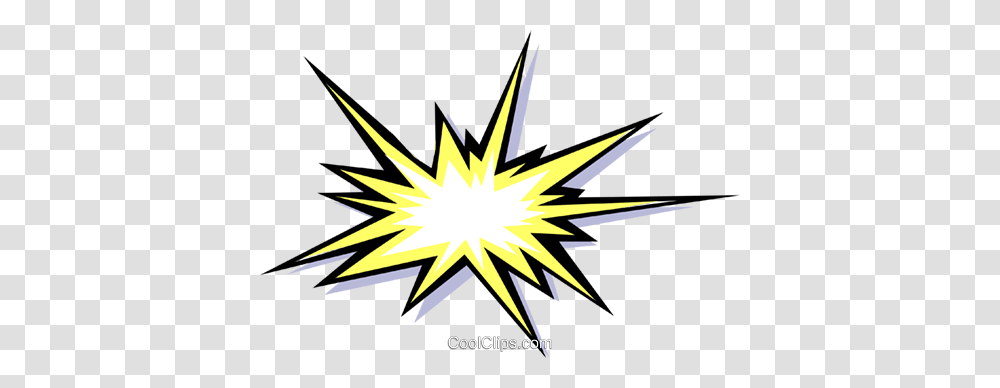 Explosion Royalty Free Vector Clip Art Illustration, Outdoors, Nature, Star Symbol Transparent Png