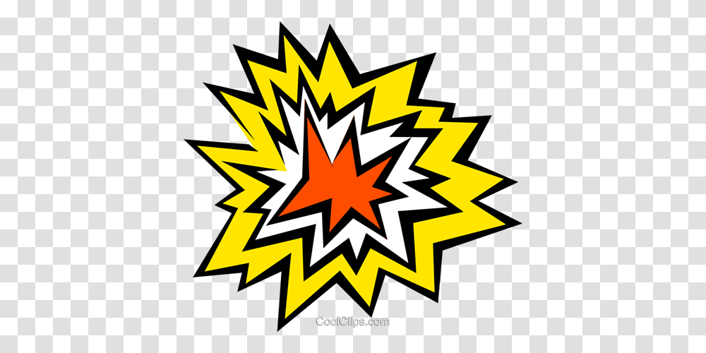 Explosion Royalty Free Vector Clip Art Illustration, Star Symbol Transparent Png