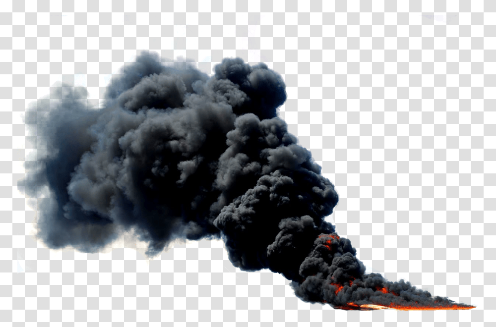 Explosion Smoke, Pollution, Outdoors, Nature Transparent Png