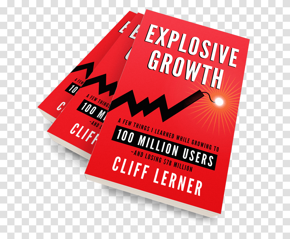 Explosive Growth Cliff Lerner, Advertisement, Flyer, Poster, Paper Transparent Png
