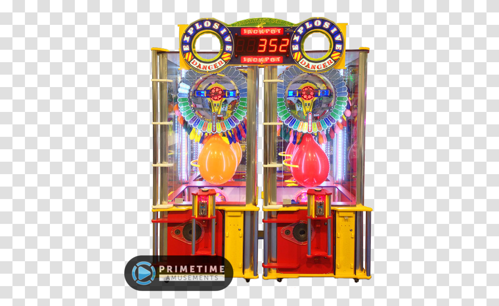 Explosive Ticket Redemption Game By Benchmark Games Pop It And Win Arcade Game, Arcade Game Machine, Slot, Gambling Transparent Png