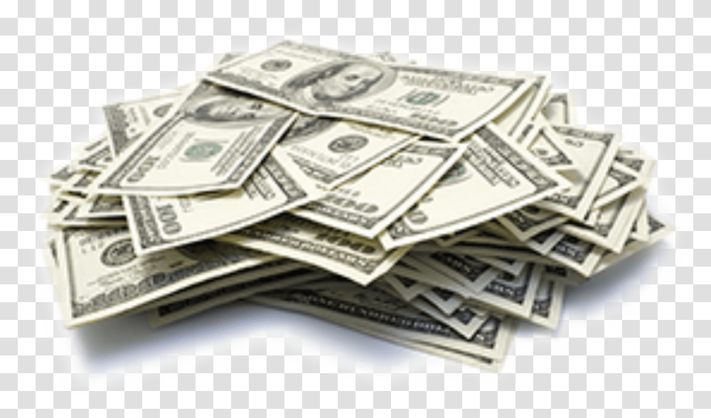 Express Cash Flow Commission Advances Small Pile Of Money, Dollar Transparent Png