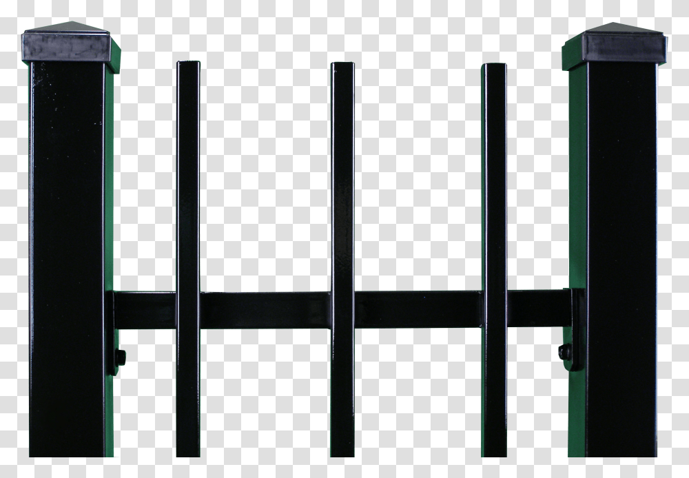 Extended Picket Iron Fence Gate, Prison, Window Transparent Png