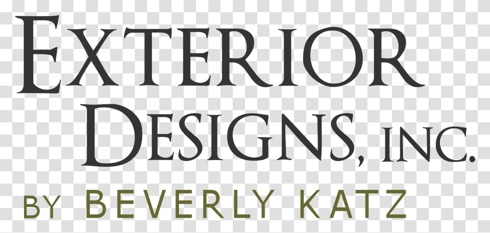 Exterior Designs By Beverly Katz Logo Monochrome, Alphabet, Letter, Number Transparent Png