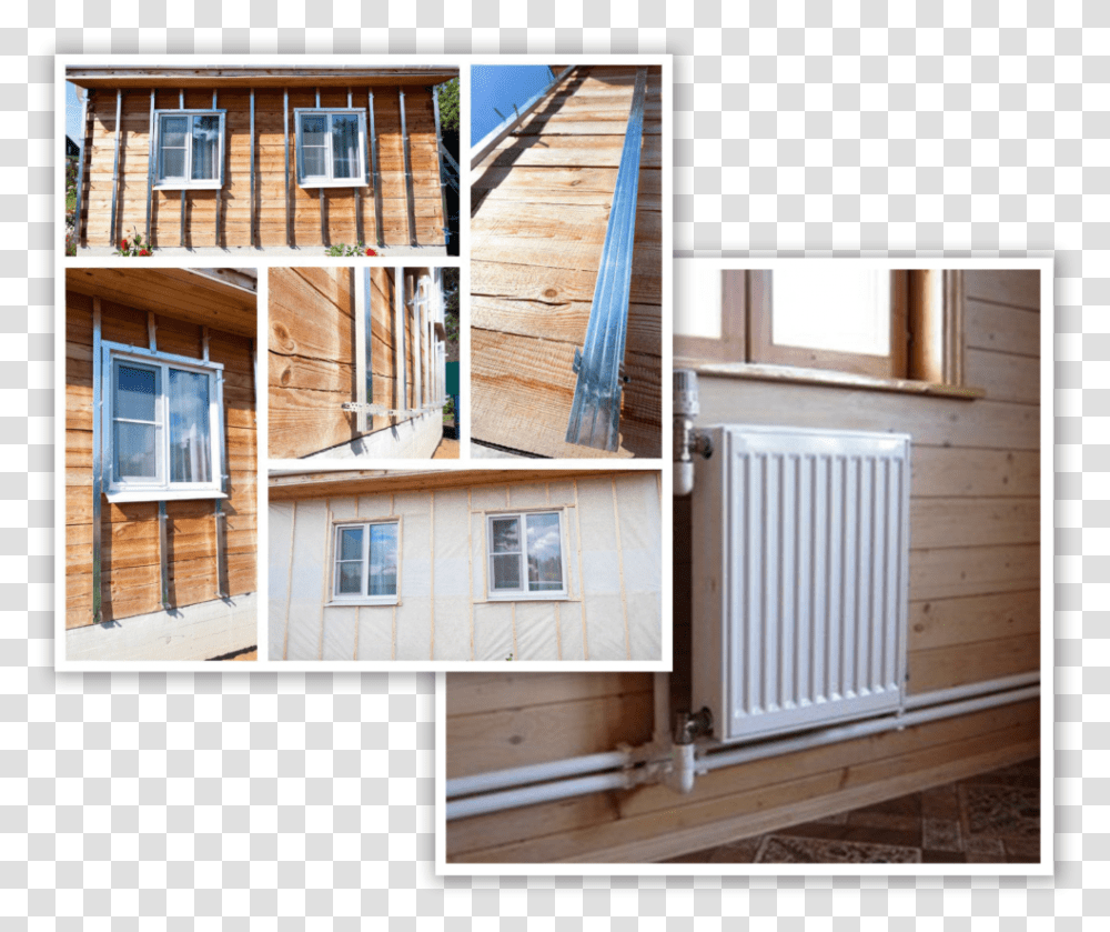 External Facade Construction Process, Wood, Hardwood, Plywood, Porch Transparent Png
