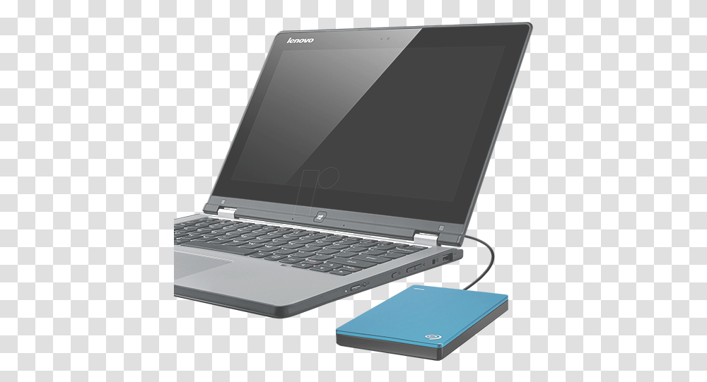 External Hard Drive Connected To Pc, Computer, Electronics, Laptop, Computer Keyboard Transparent Png