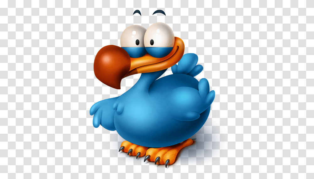 Extinct Flightless Twitter Bird Icon Dodo Cartoon, Toy, Animal Transparent Png