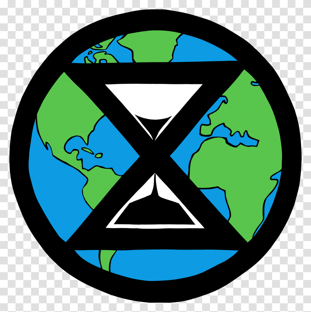 Extinction Rebellion Hourglass Symbol, Outer Space, Astronomy, Universe, Planet Transparent Png