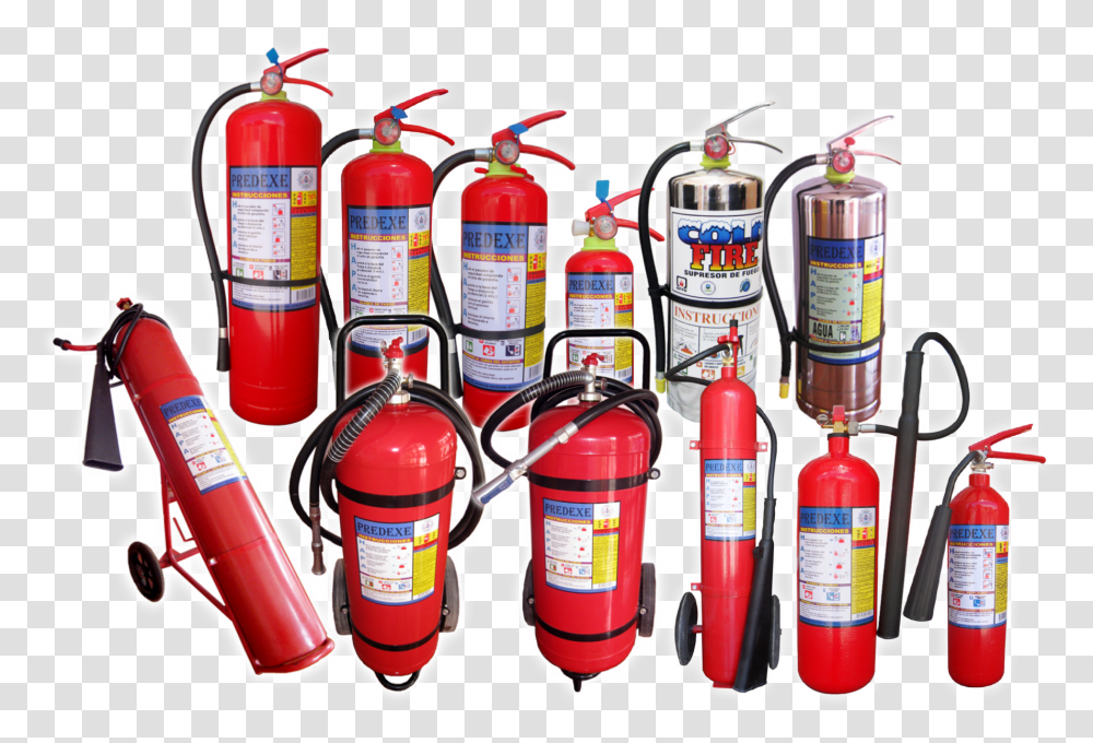 Extintores De Fuego, Cylinder, Bottle, Paint Container Transparent Png