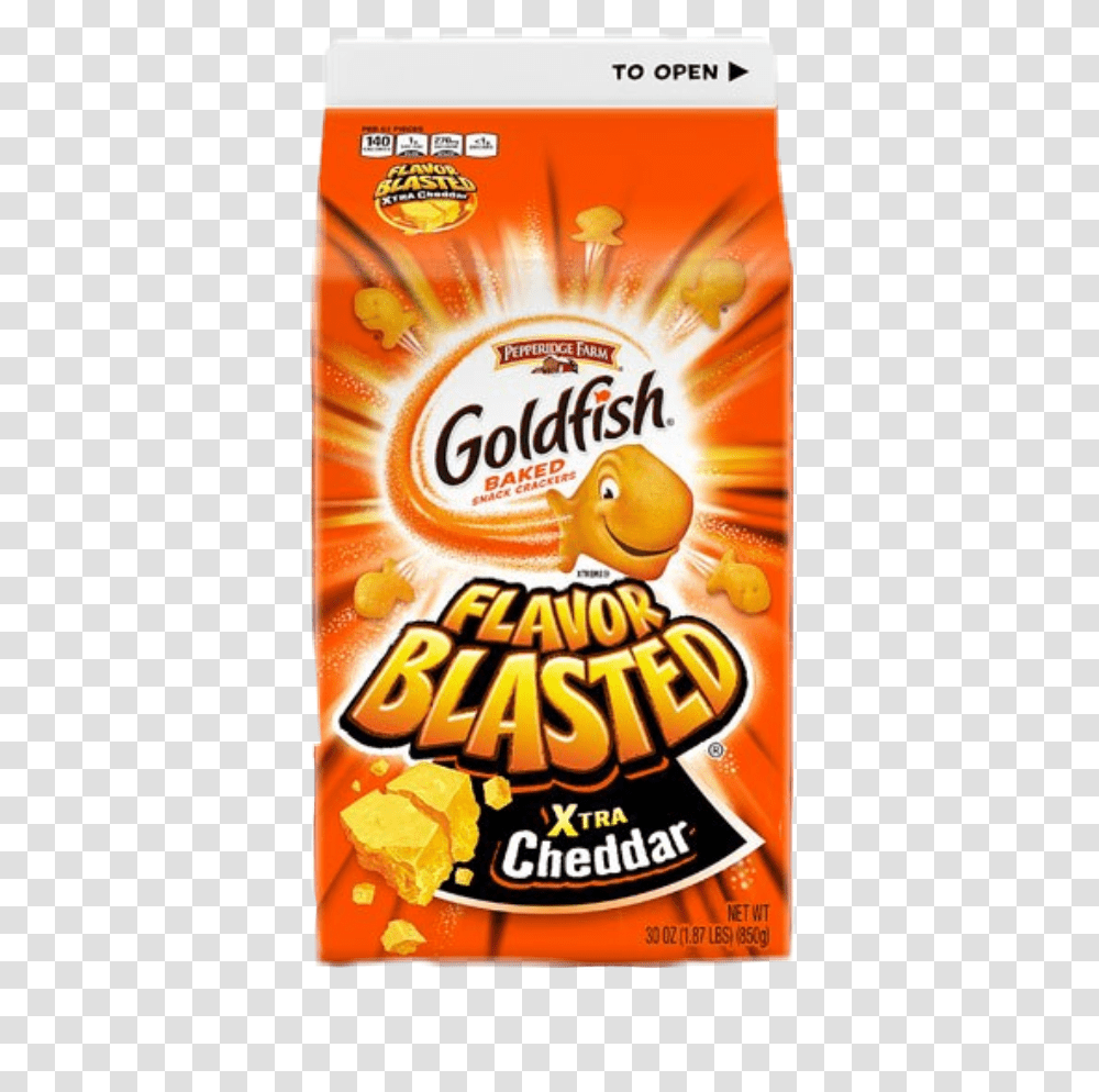 Extra Cheese Goldfish Extra Cheddar Cheese Goldfish, Flyer, Poster, Paper, Advertisement Transparent Png
