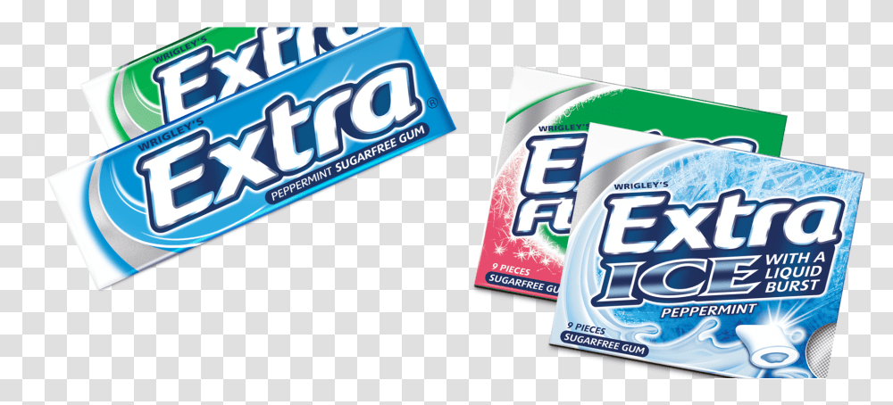 Extra Gum Logo Gum With Background Transparent Png