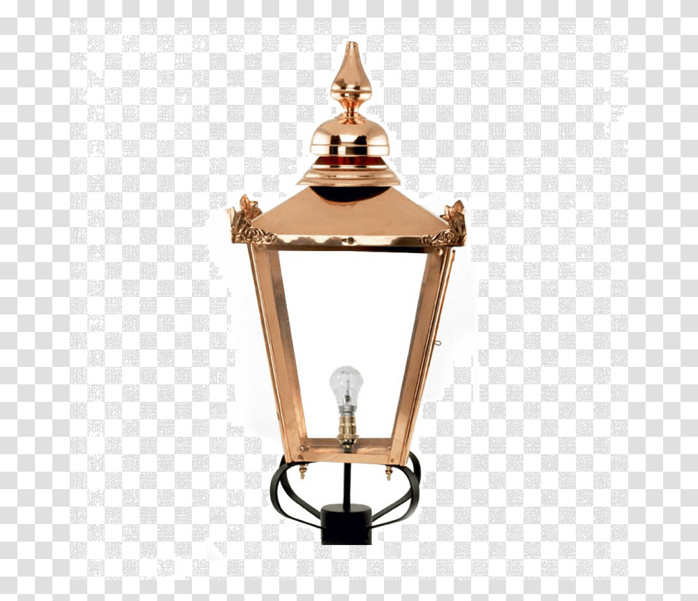 Extra Large Copper Victorian Lamp Post Lighting, Lantern, Light Fixture, Lampshade Transparent Png