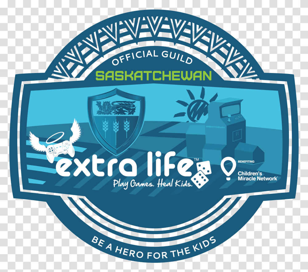 Extra Life Game Day Jim Pattison Extra Life, Logo, Symbol, Badge, Emblem Transparent Png