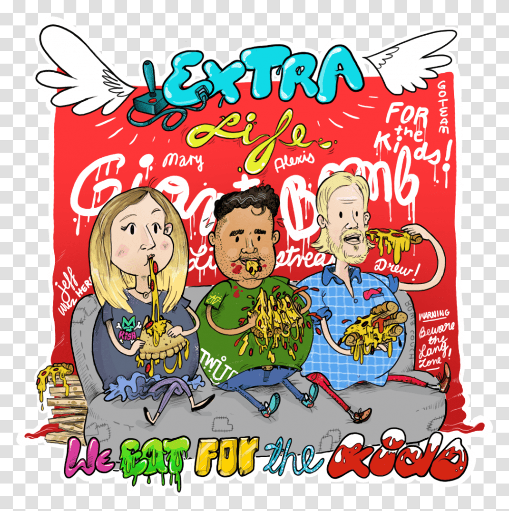 Extra Life November 3 2018 Can't Stop Won't Stop Doing Sharing, Food, Person, Human, Leisure Activities Transparent Png